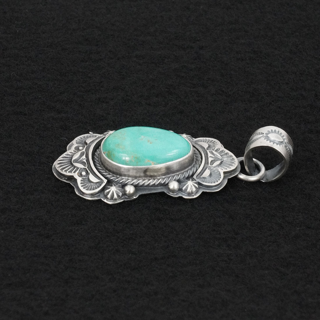 Randy Boyd Turquoise & Sterling Silver Pendant