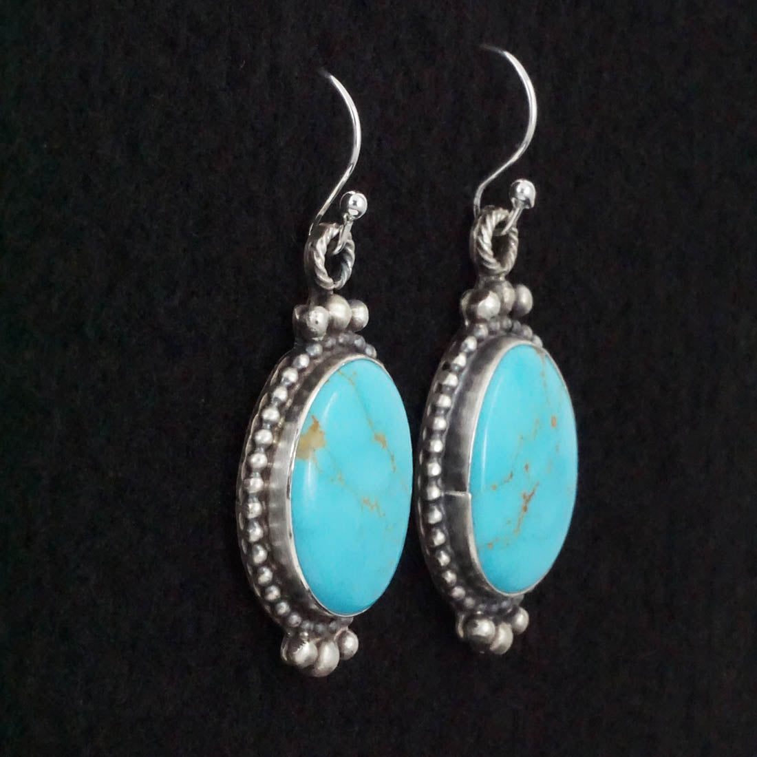 Jimmy Garcia Turquoise & Sterling Silver Earrings