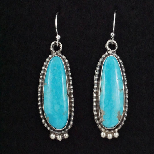 Jimmy Garcia Turquoise & Sterling Silver Earrings