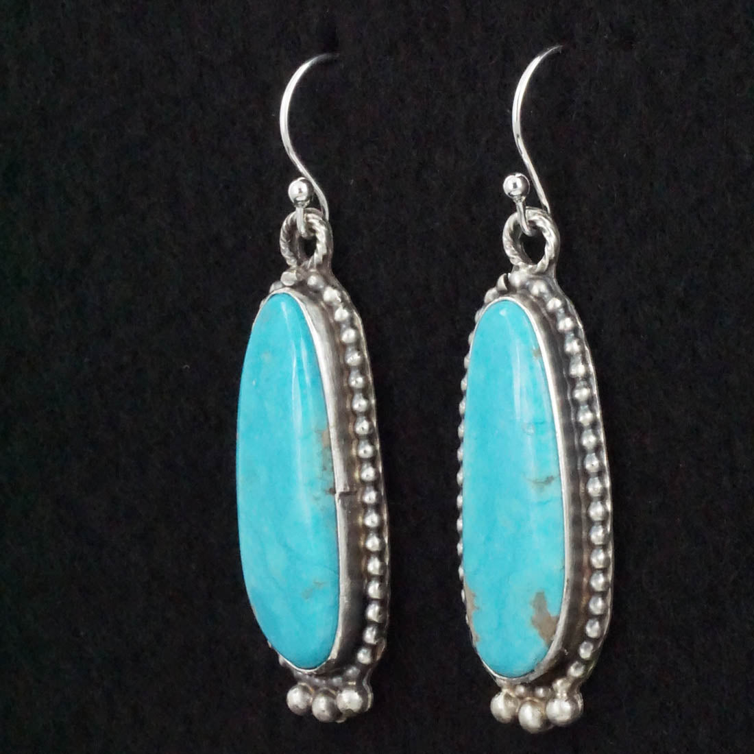 Jimmy Garcia Turquoise & Sterling Silver Earrings