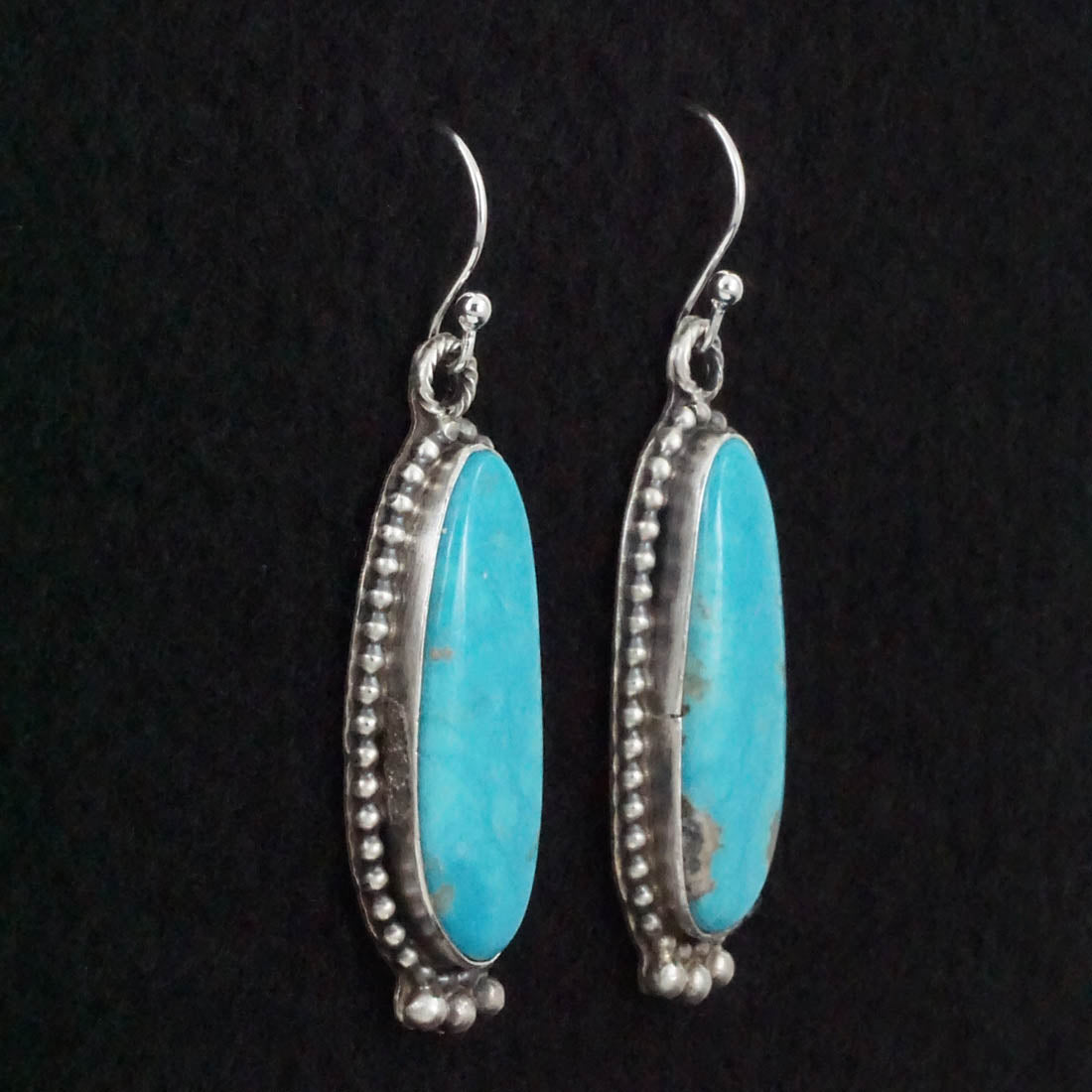 Jimmy Garcia Turquoise & Sterling Silver Earrings