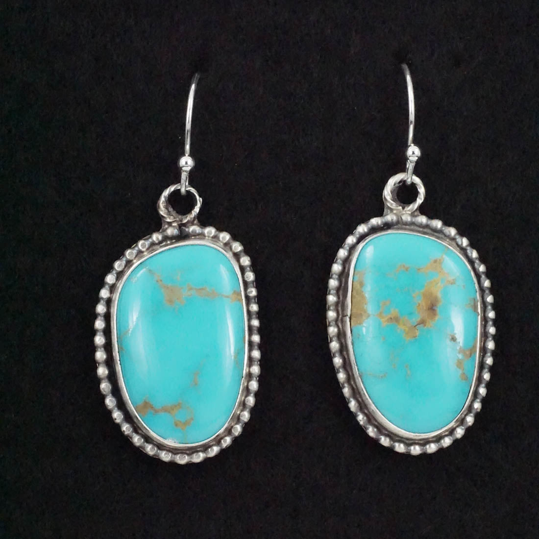 Jimmy Garcia Turquoise & Sterling Silver Earrings