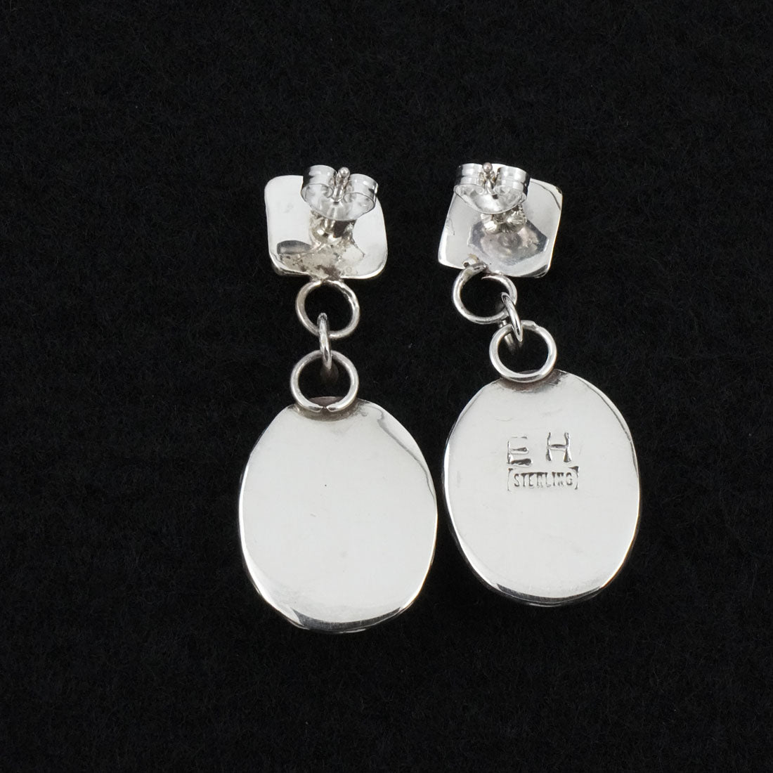 Ernest Hawthorne Turquoise & Sterling Silver Earrings