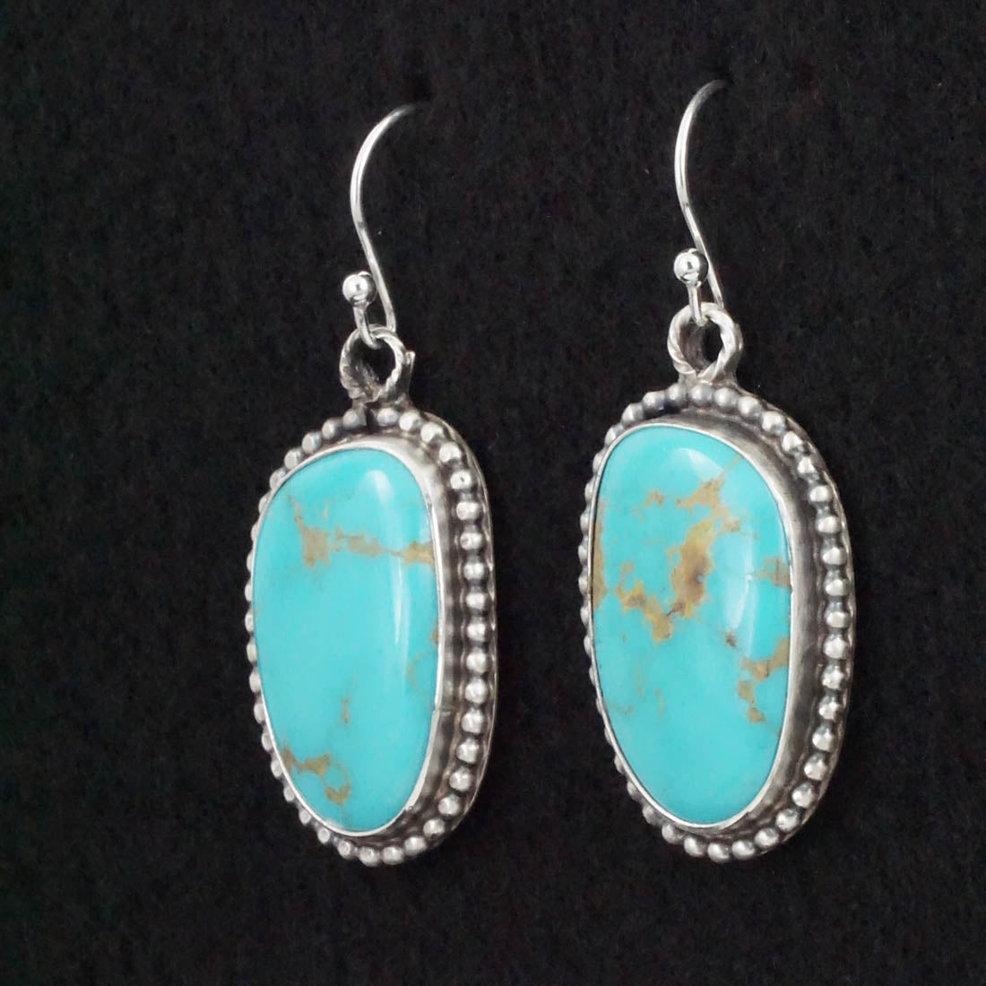 Jimmy Garcia Turquoise & Sterling Silver Earrings