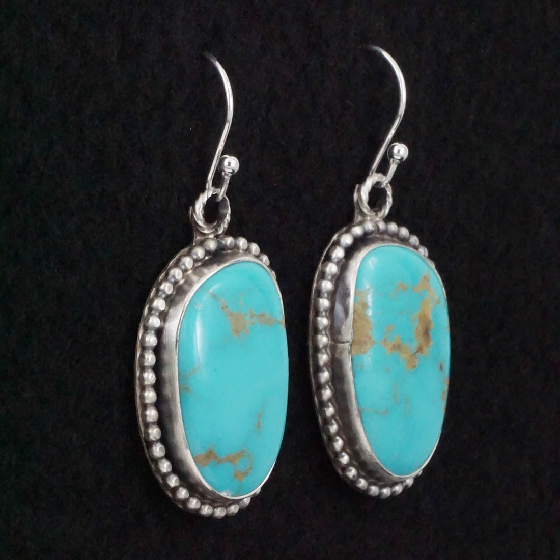 Jimmy Garcia Turquoise & Sterling Silver Earrings