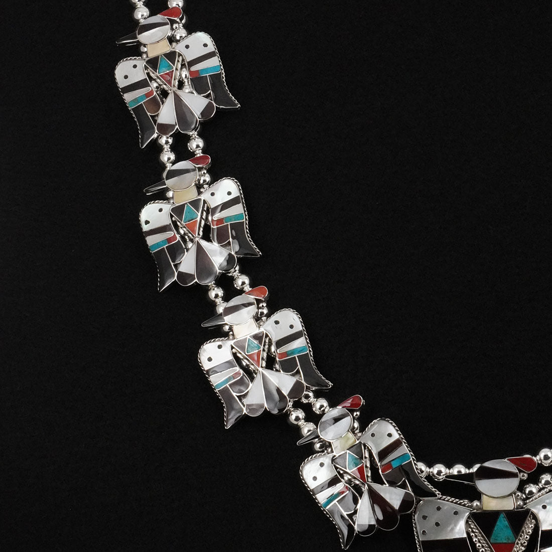 Bobby & Corraine Shack Multi-Stone & Sterling Silver Necklace Set