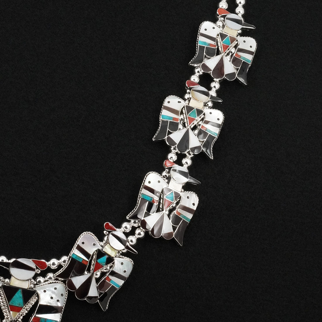 Bobby & Corraine Shack Multi-Stone & Sterling Silver Necklace Set