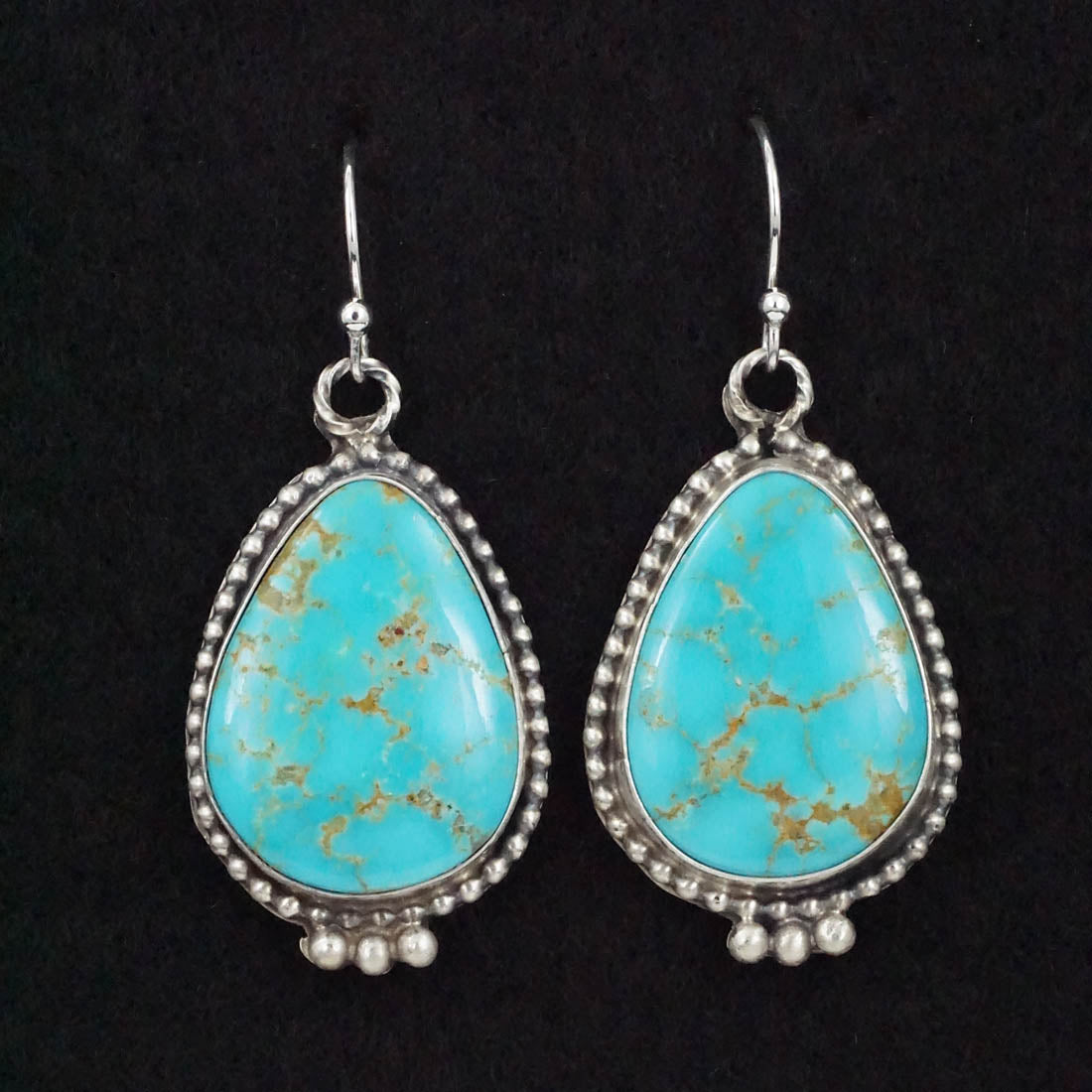 Jimmy Garcia Turquoise & Sterling Silver Earrings