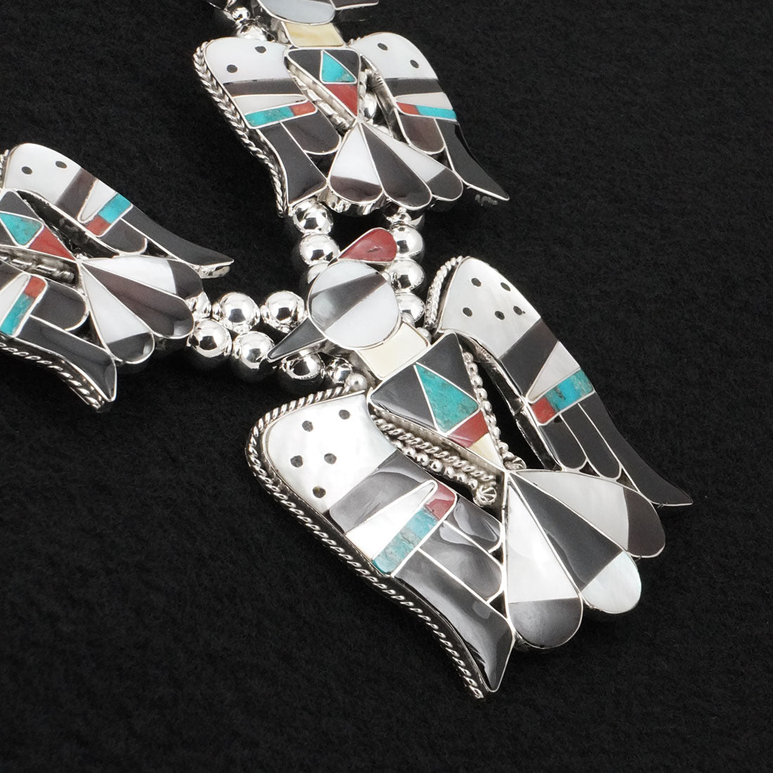 Bobby & Corraine Shack Multi-Stone & Sterling Silver Necklace Set