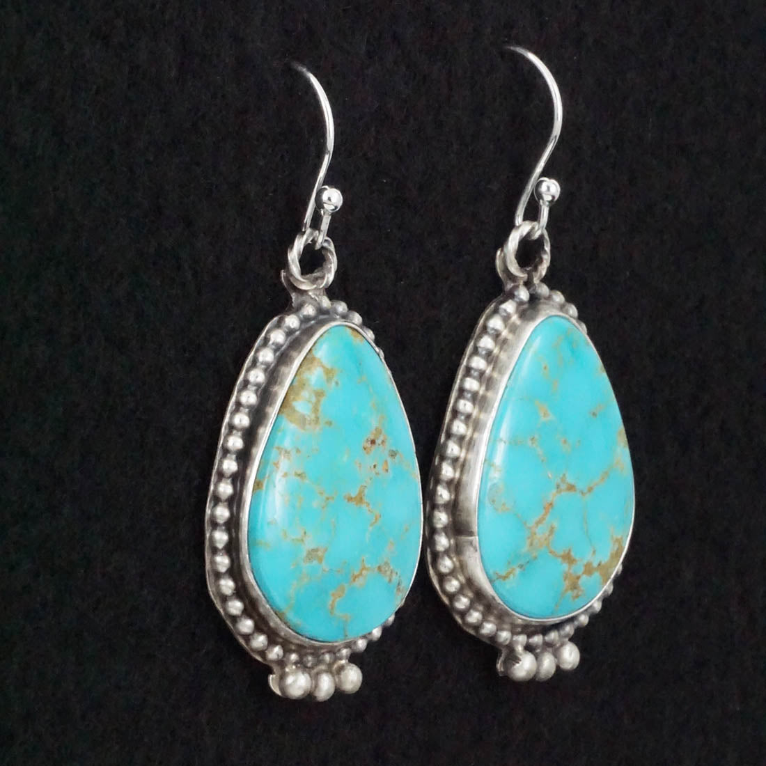 Jimmy Garcia Turquoise & Sterling Silver Earrings