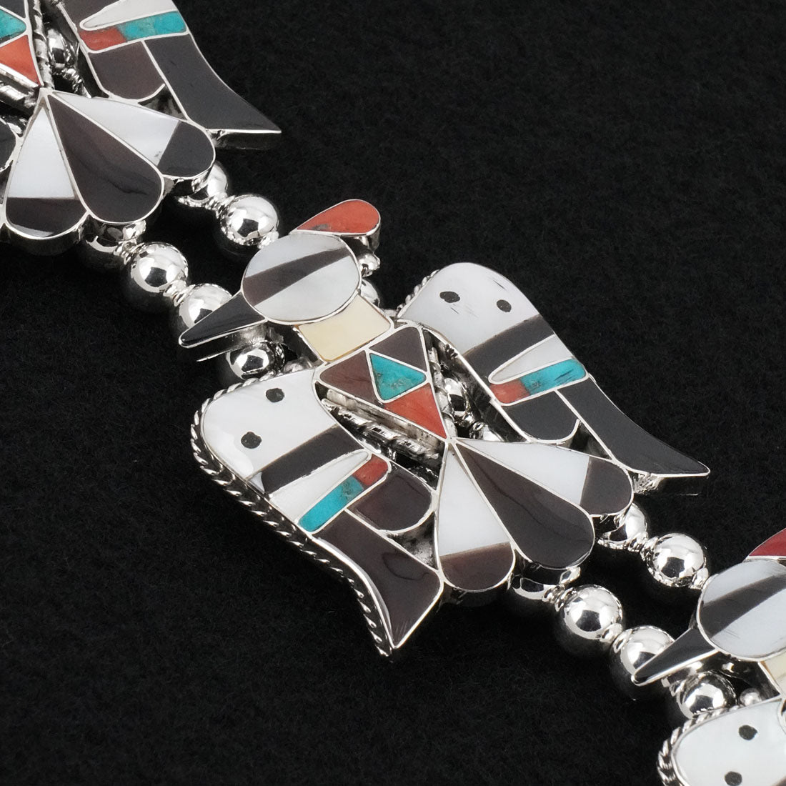 Bobby & Corraine Shack Multi-Stone & Sterling Silver Necklace Set