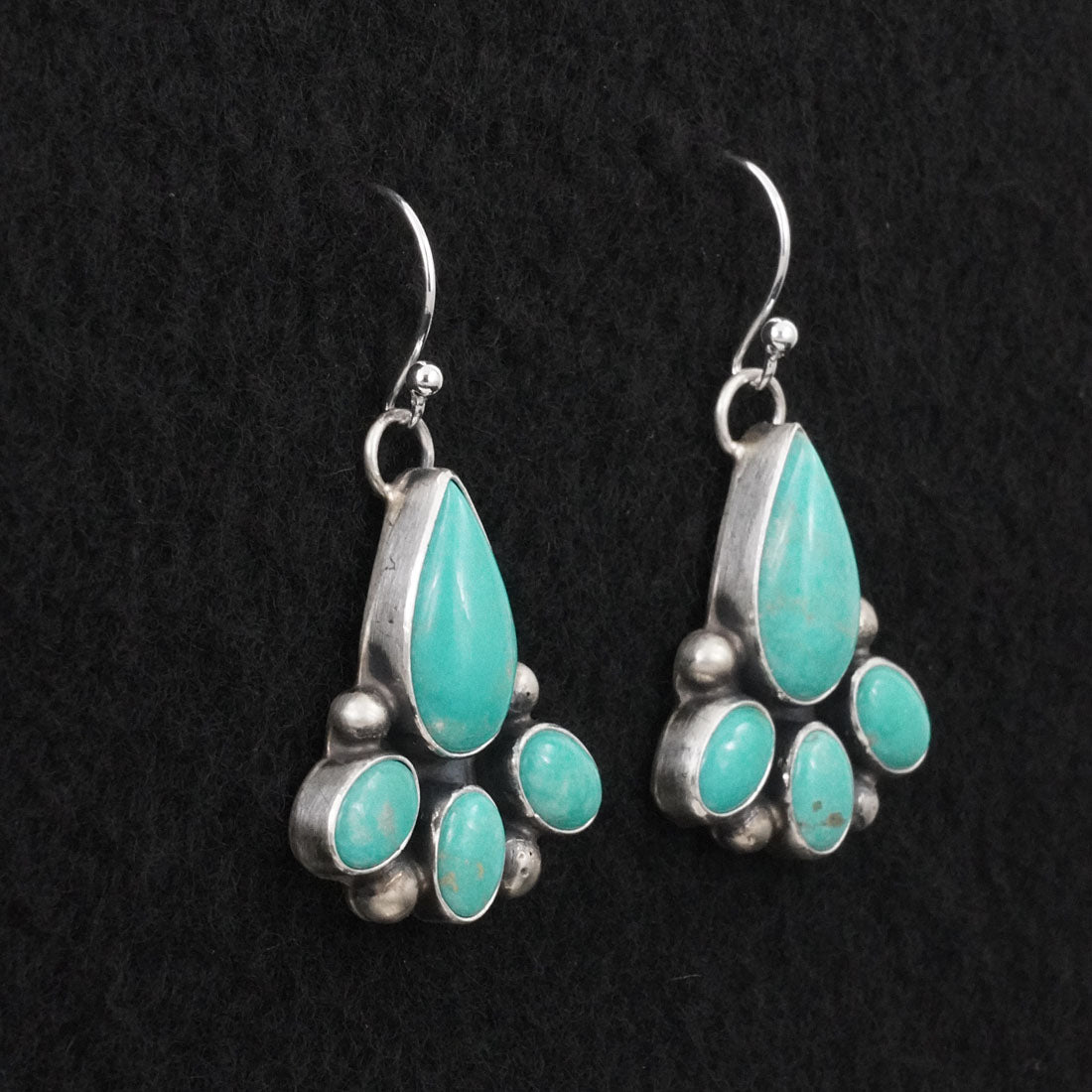Kathleen Livingston Turquoise & Sterling Silver Earrings