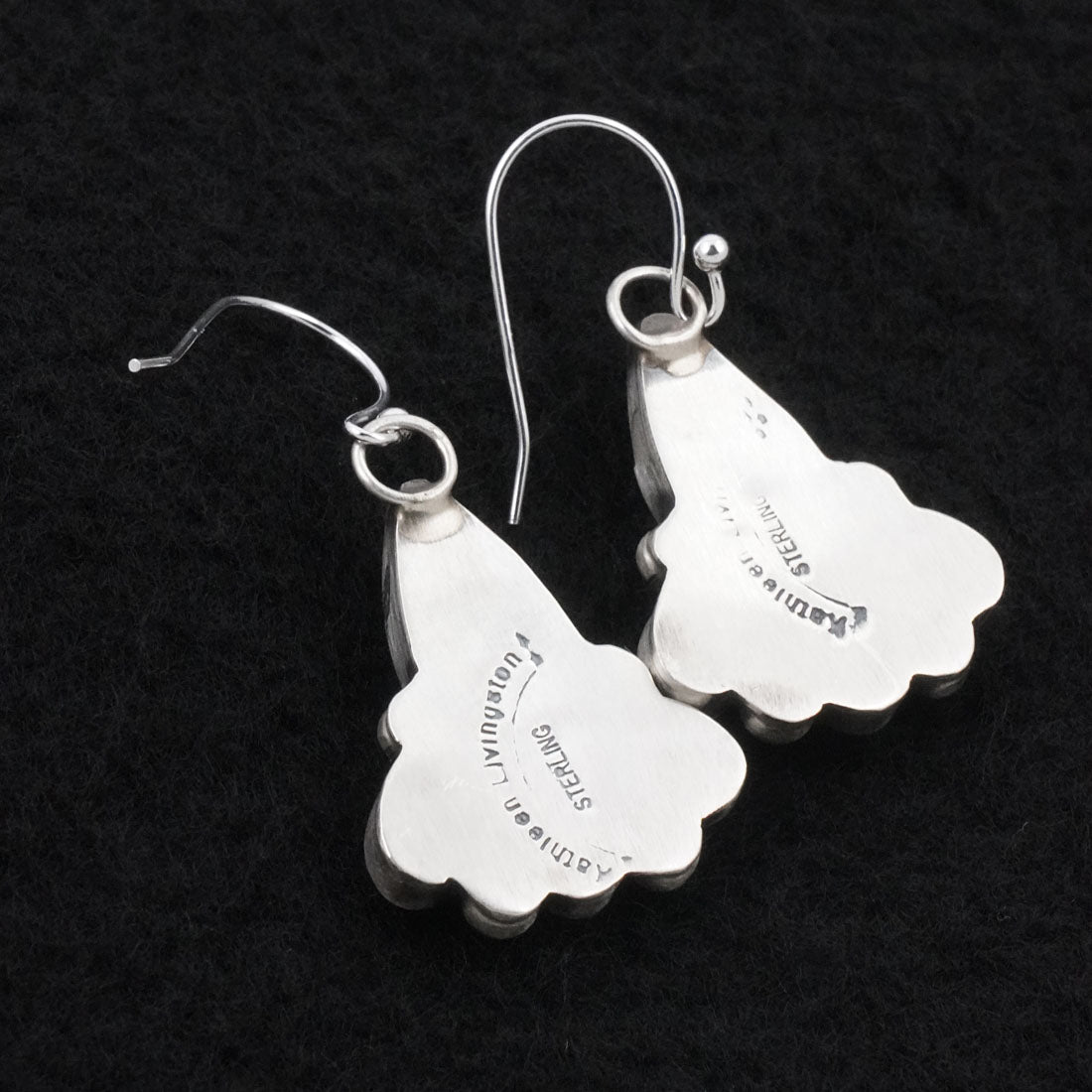 Kathleen Livingston Turquoise & Sterling Silver Earrings