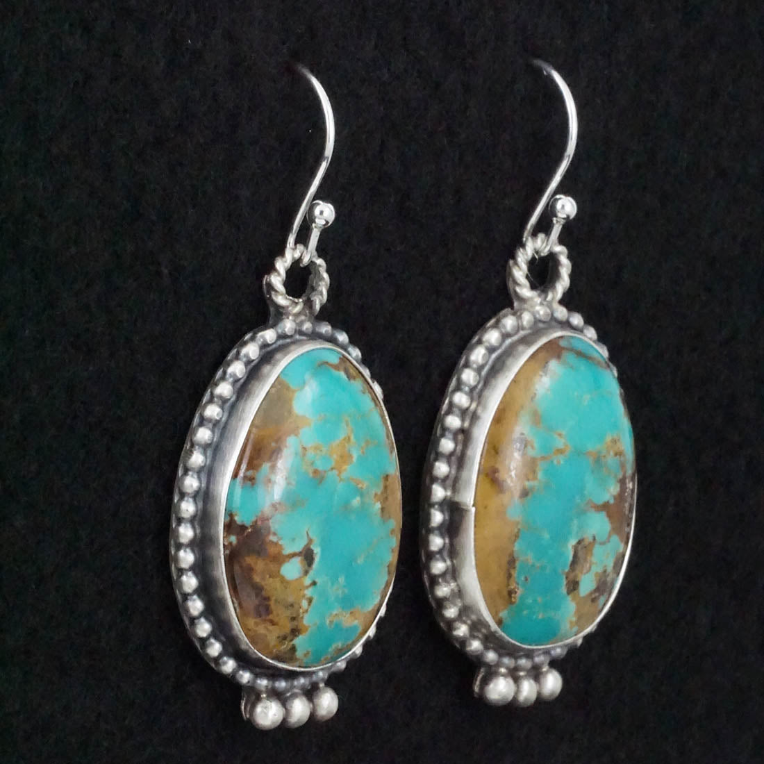 Jimmy Garcia Turquoise & Sterling Silver Earrings