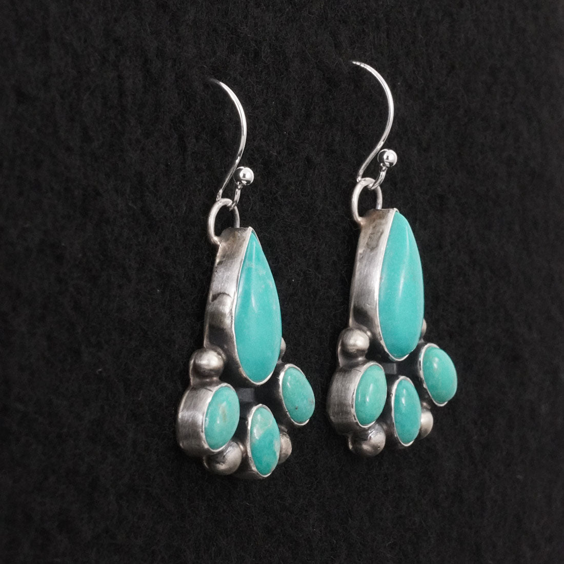 Kathleen Livingston Turquoise & Sterling Silver Earrings