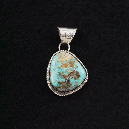 Ernest Hawthorne Turquoise & Sterling Silver Pendant