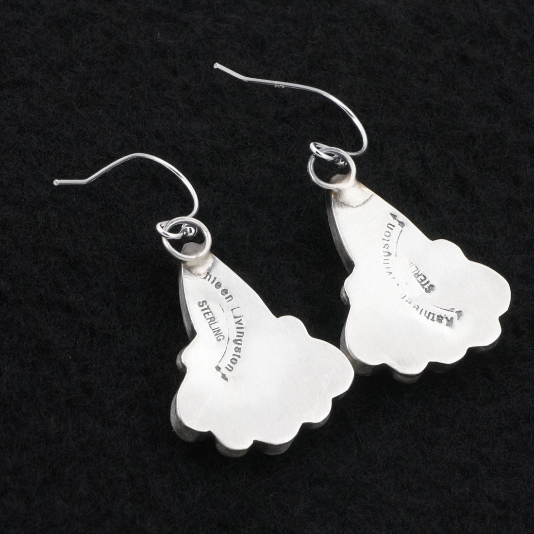 Kathleen Livingston Turquoise & Sterling Silver Earrings