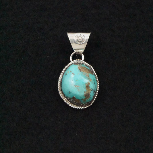 Ernest Hawthorne Turquoise & Sterling Silver Pendant
