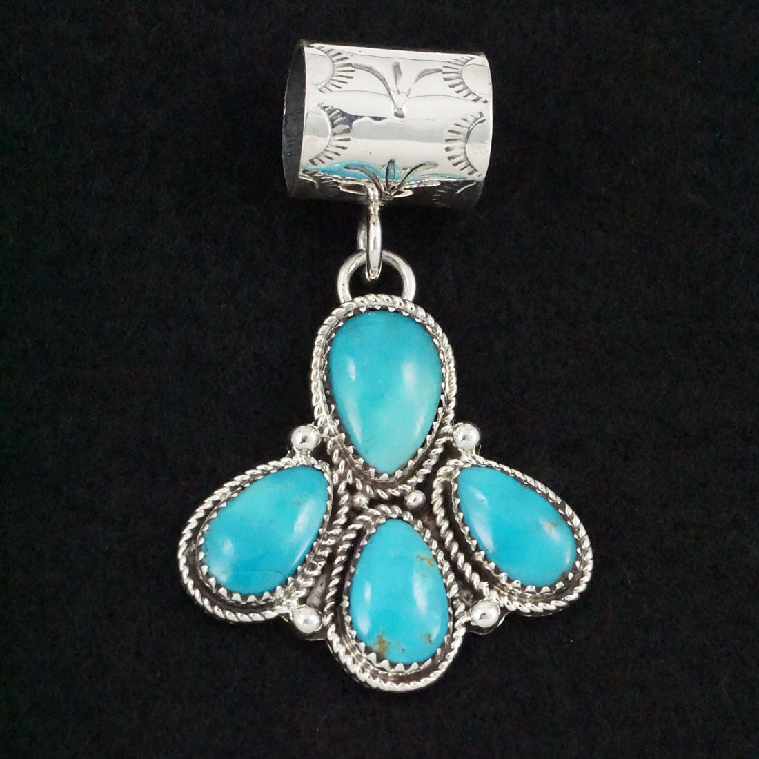 Ernest Hawthorne Turquoise & Sterling Silver Pendant