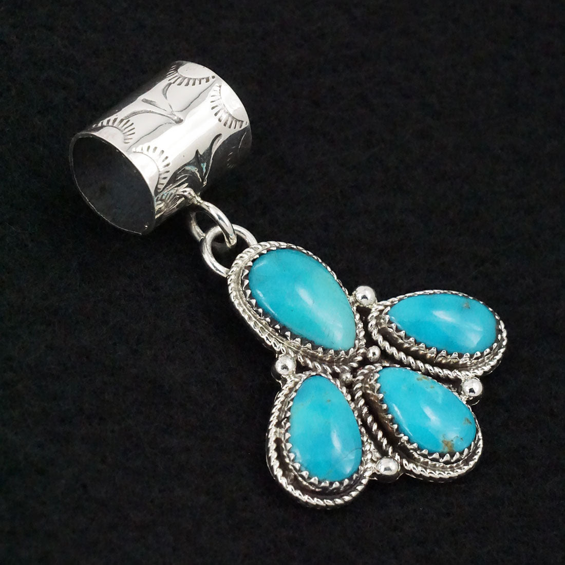 Ernest Hawthorne Turquoise & Sterling Silver Pendant