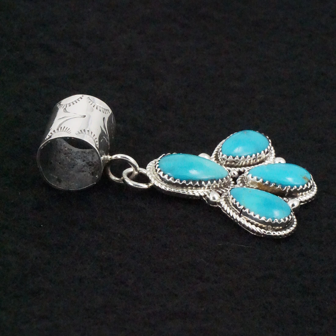 Ernest Hawthorne Turquoise & Sterling Silver Pendant