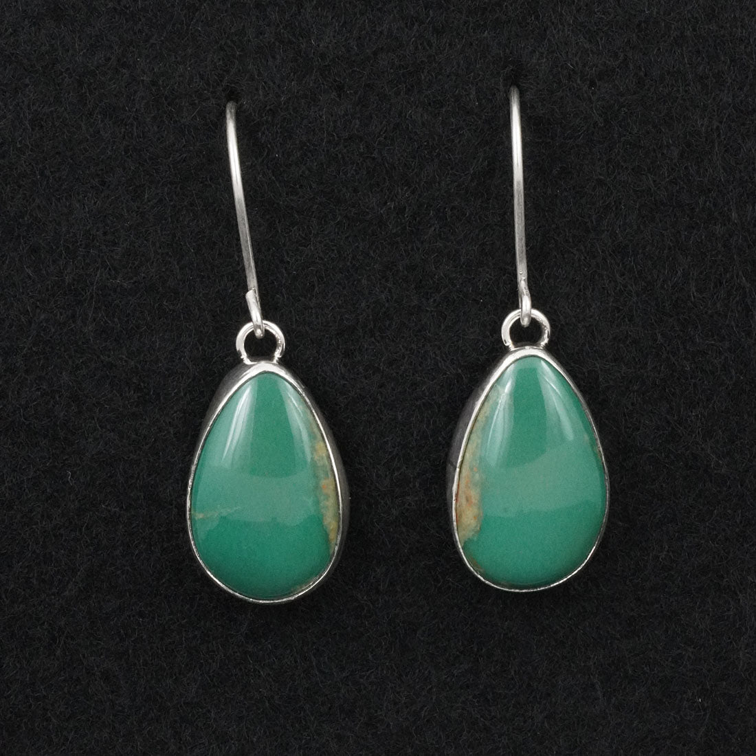 Eugene Gruber Turquoise & Sterling Silver Earrings