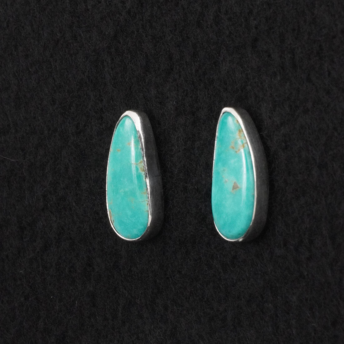Eugene Gruber Turquoise & Sterling Silver Earrings