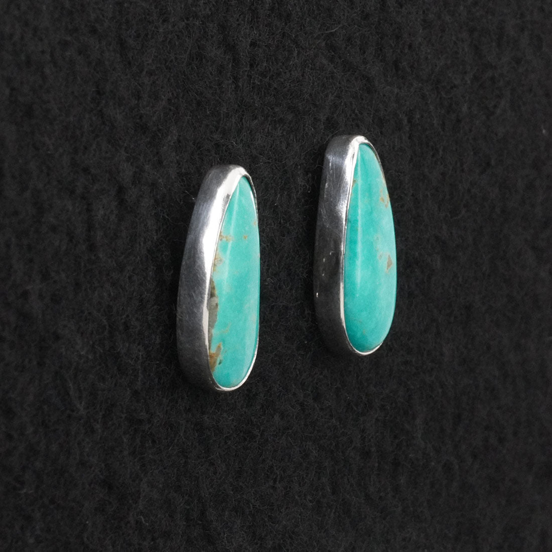 Eugene Gruber Turquoise & Sterling Silver Earrings