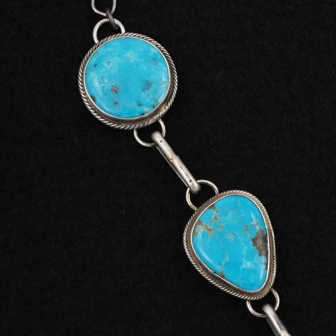 Kathleen Livingston Turquoise & Sterling Silver Necklace & Earrings