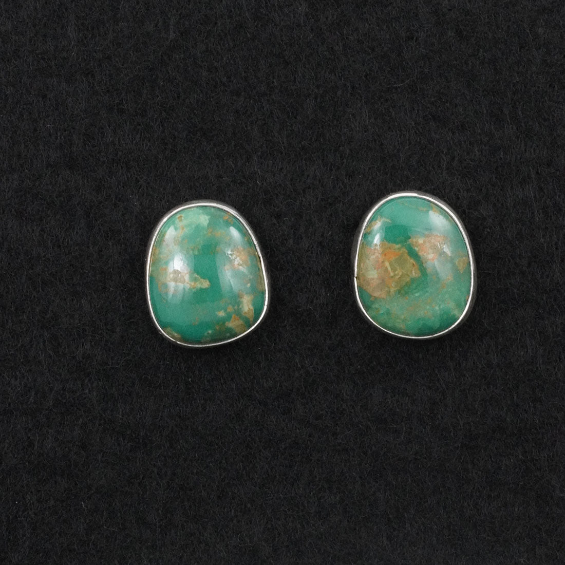 Eugene Gruber Turquoise & Sterling Silver Earrings