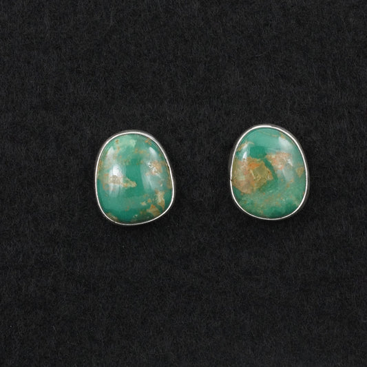 Eugene Gruber Turquoise & Sterling Silver Earrings