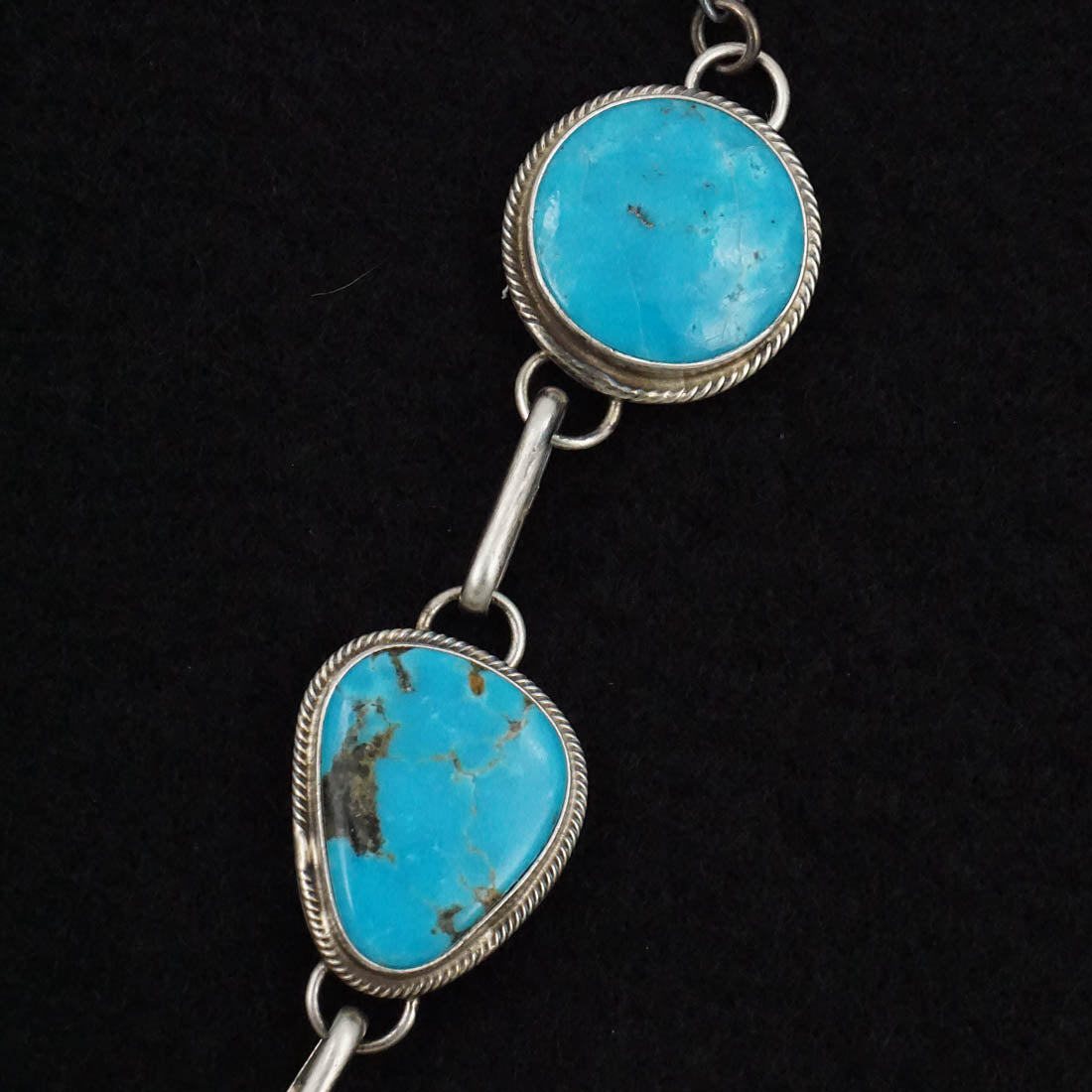 Kathleen Livingston Turquoise & Sterling Silver Necklace & Earrings