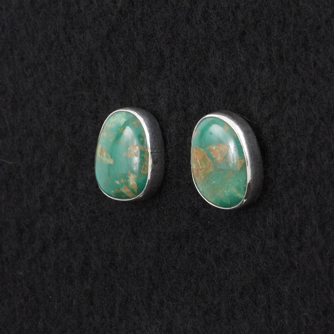 Eugene Gruber Turquoise & Sterling Silver Earrings