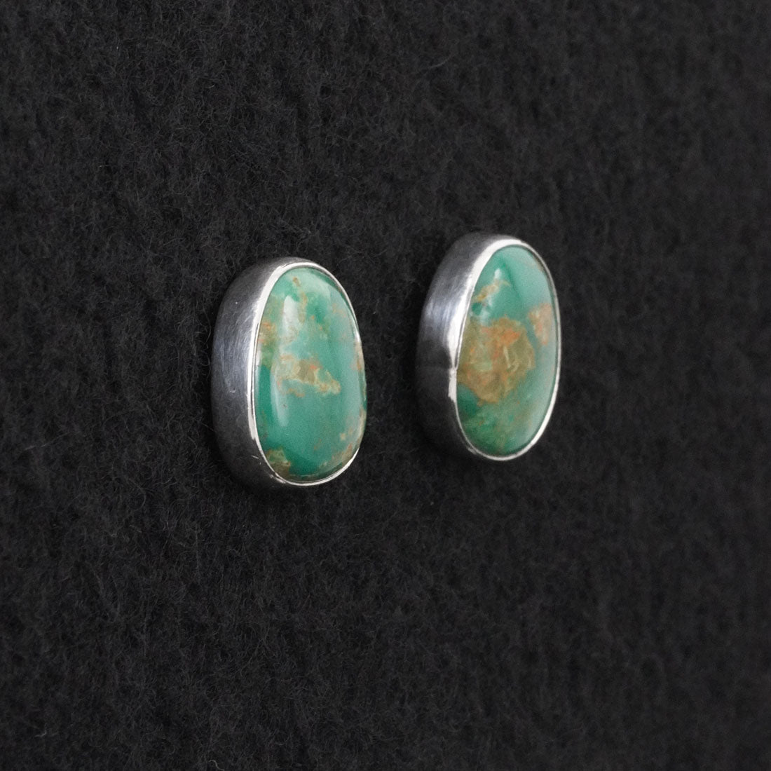 Eugene Gruber Turquoise & Sterling Silver Earrings