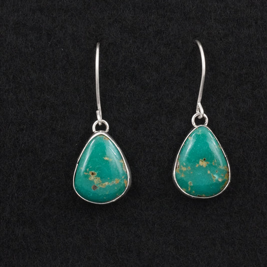 Eugene Gruber Turquoise & Sterling Silver Earrings