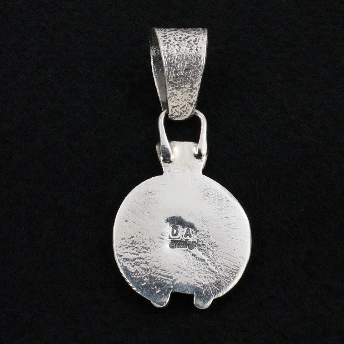Delbert Arviso Turquoise & Sterling Silver Pendant