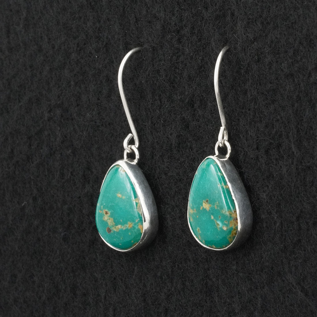 Eugene Gruber Turquoise & Sterling Silver Earrings