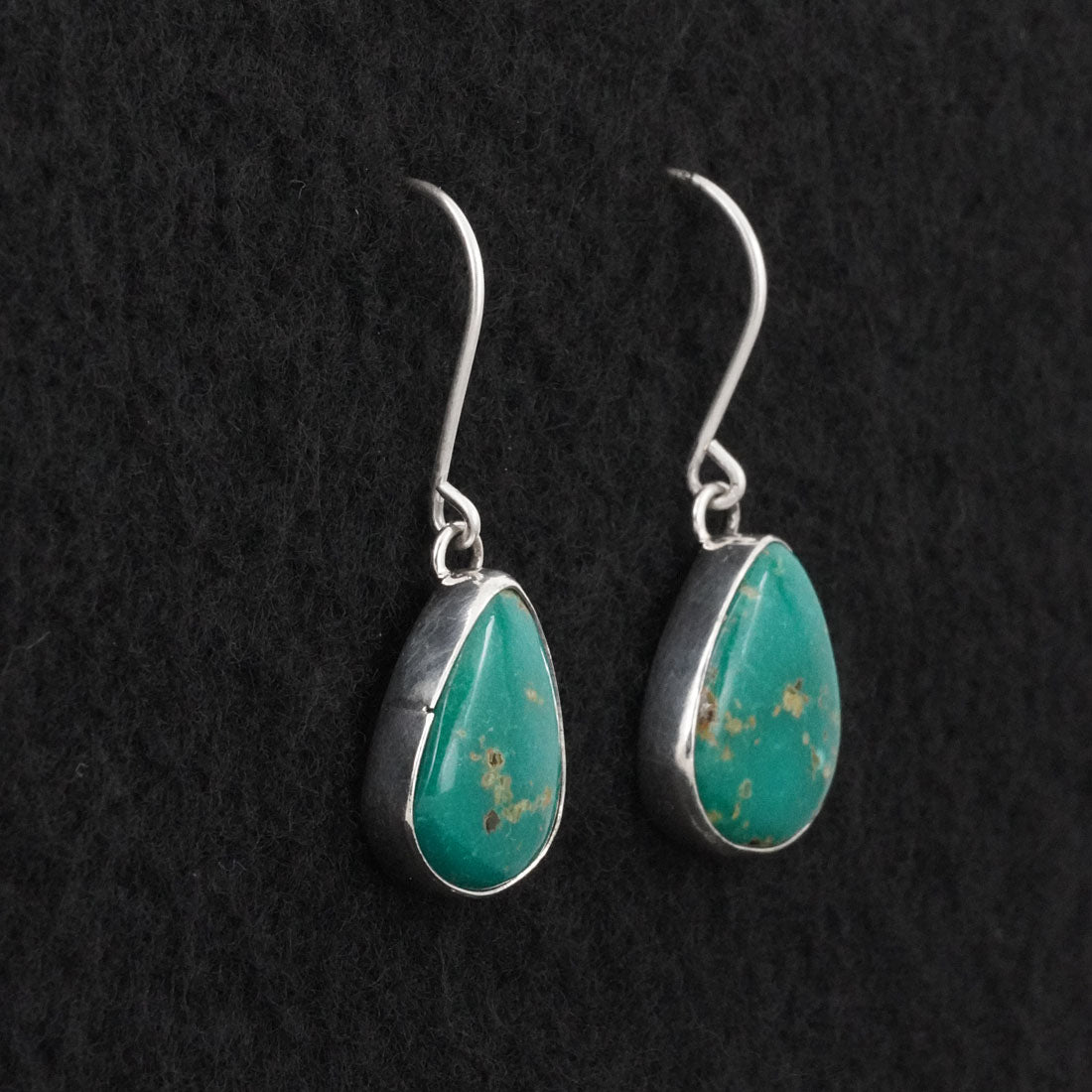 Eugene Gruber Turquoise & Sterling Silver Earrings