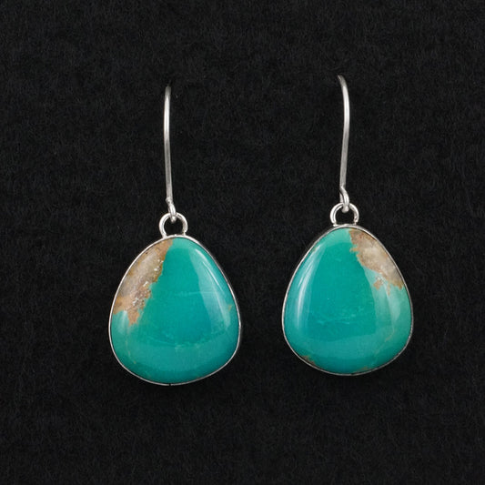 Eugene Gruber Turquoise & Sterling Silver Earrings