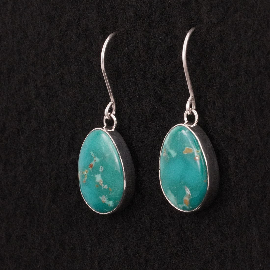 Eugene Gruber Turquoise & Sterling Silver Earrings