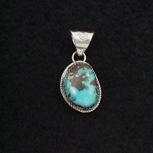 Ernest Hawthorne Turquoise & Sterling Silver Pendant