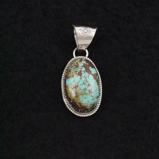 Ernest Hawthorne Turquoise & Sterling Silver Pendant