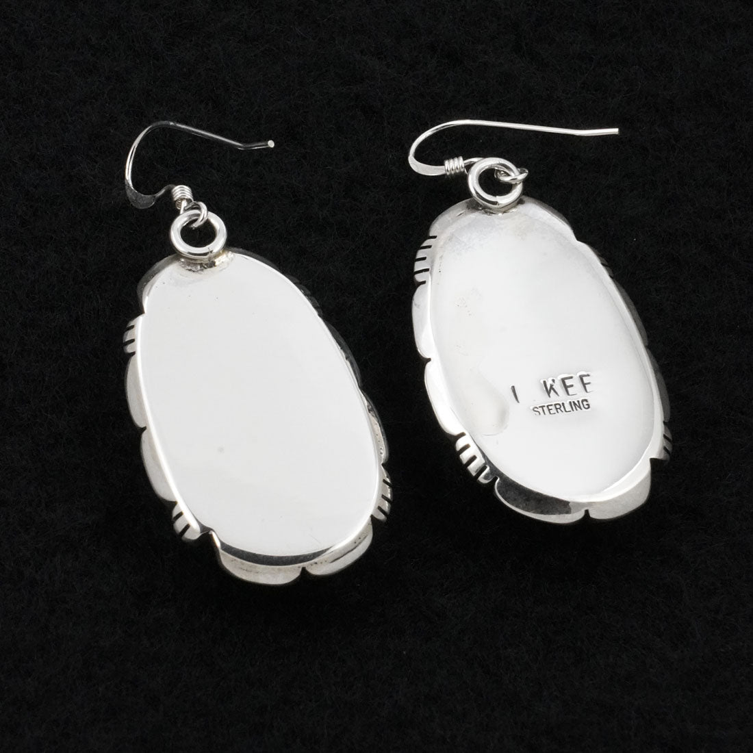 Irene Kee Turquoise & Sterling Silver Earrings
