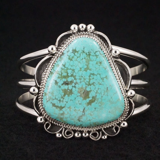 Leslie Nez Turquoise & Sterling Silver Bracelet