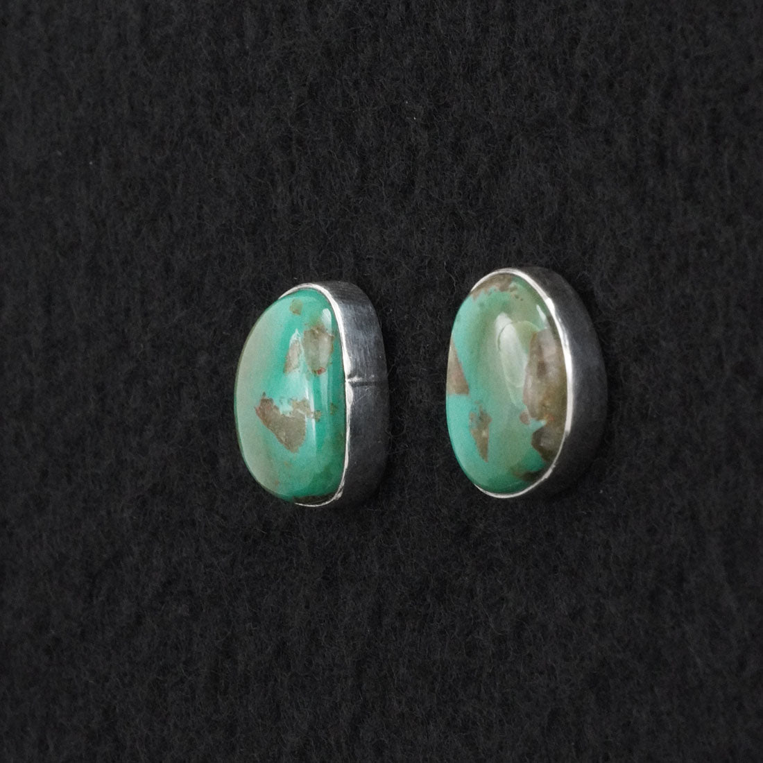 Eugene Gruber Turquoise & Sterling Silver Earrings