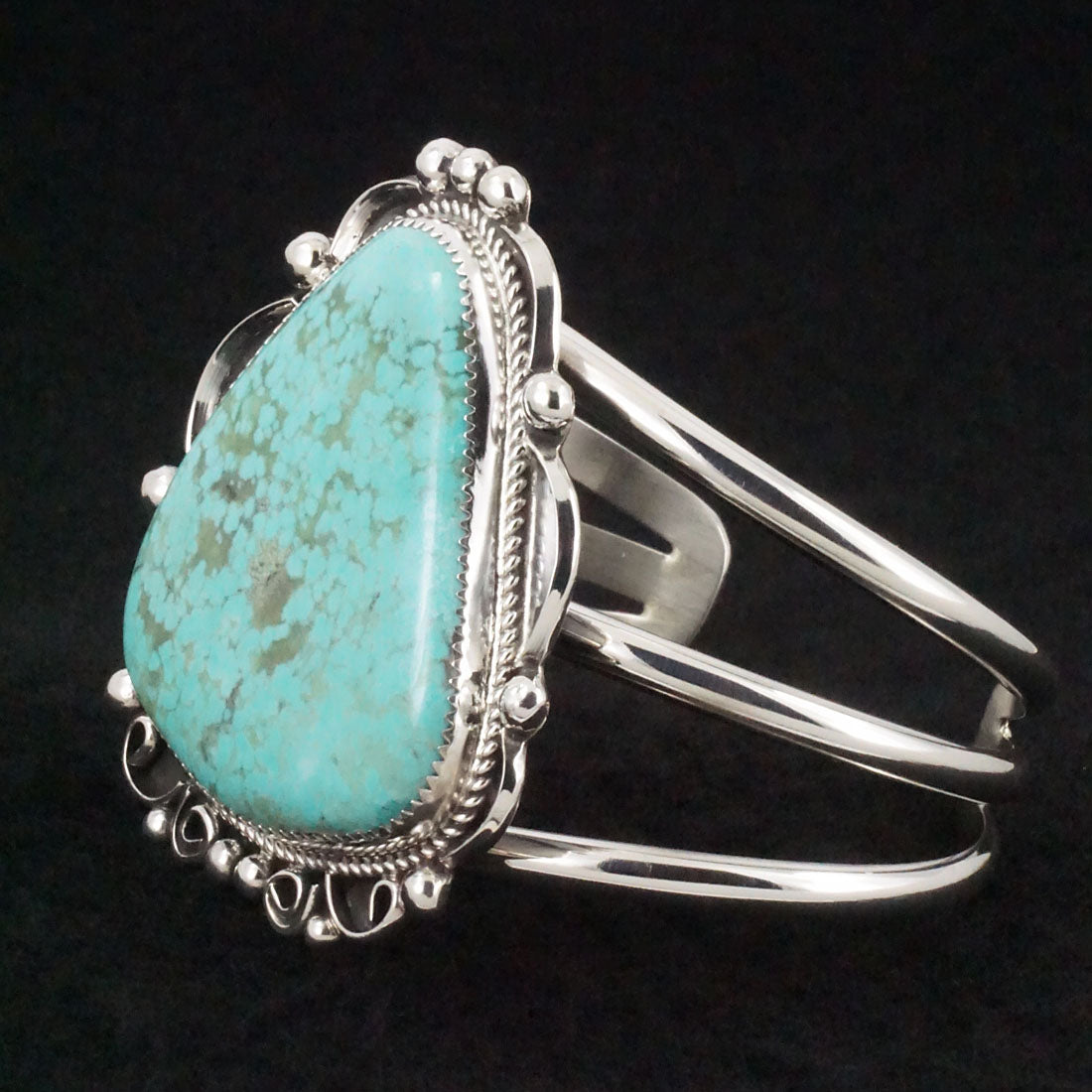 Leslie Nez Turquoise & Sterling Silver Bracelet