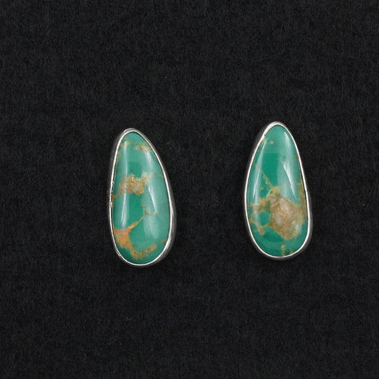 Eugene Gruber Turquoise & Sterling Silver Earrings