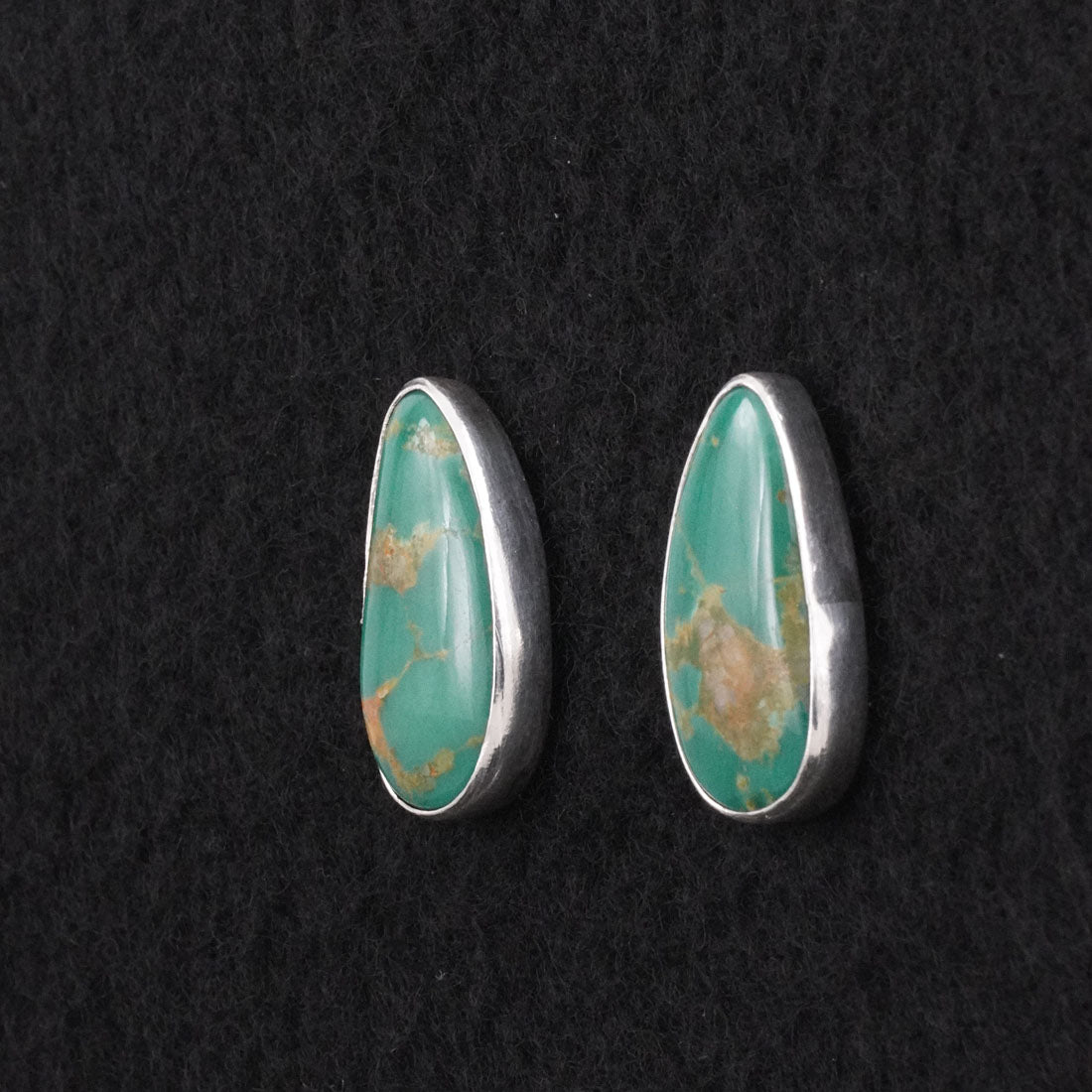 Eugene Gruber Turquoise & Sterling Silver Earrings