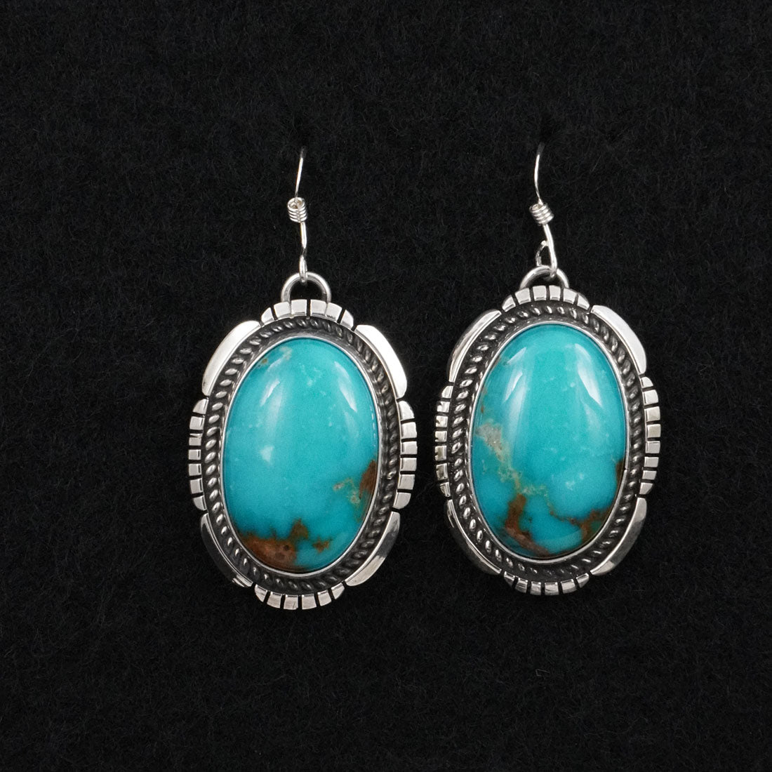 Irene Kee Turquoise & Sterling Silver Earrings