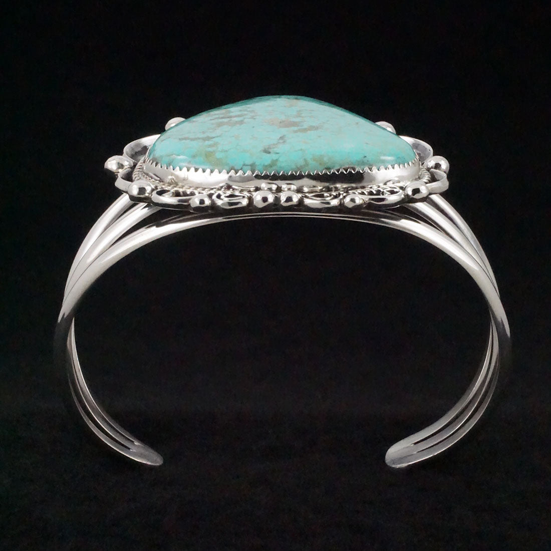 Leslie Nez Turquoise & Sterling Silver Bracelet